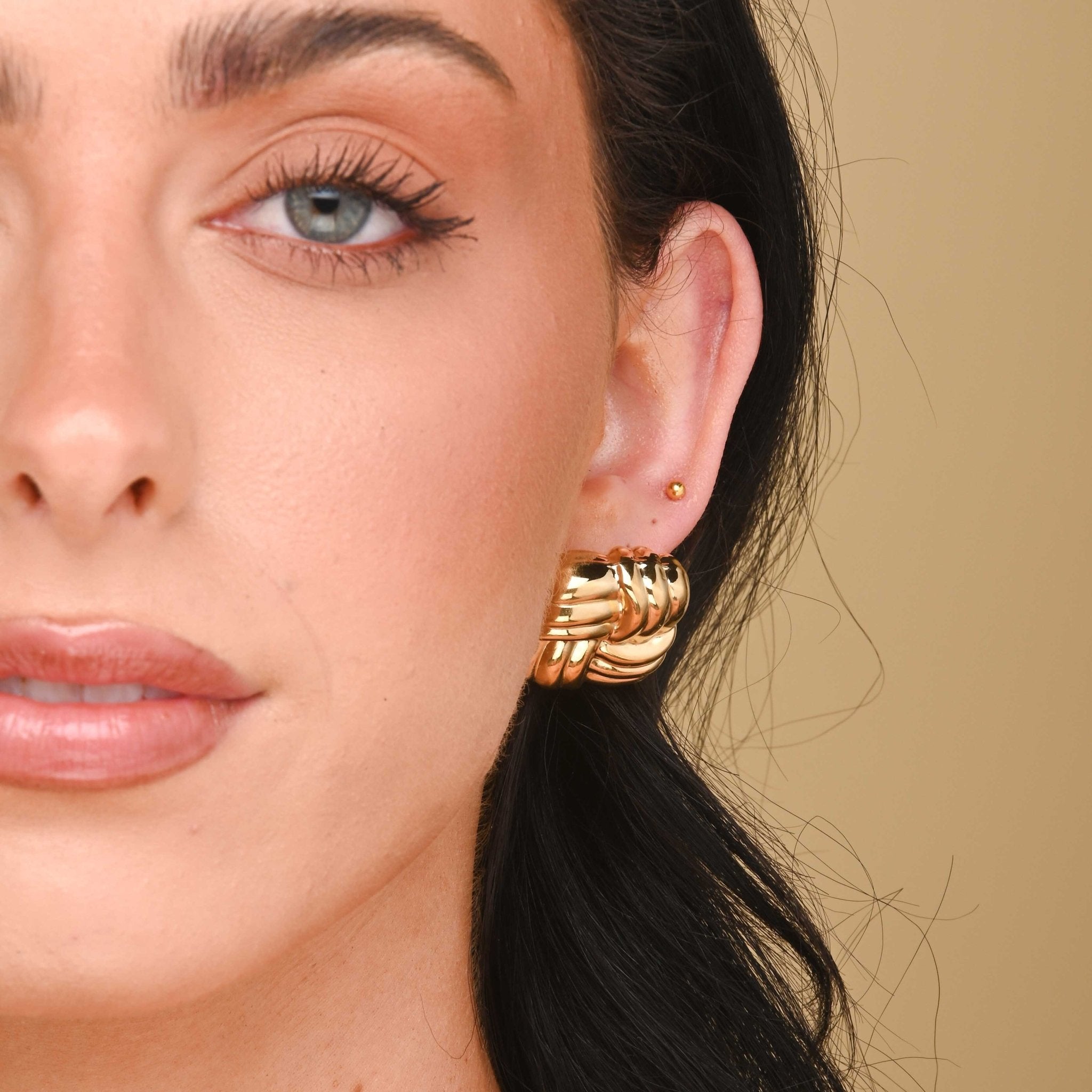 Mason Statement Stud Earrings - Camile & Stone