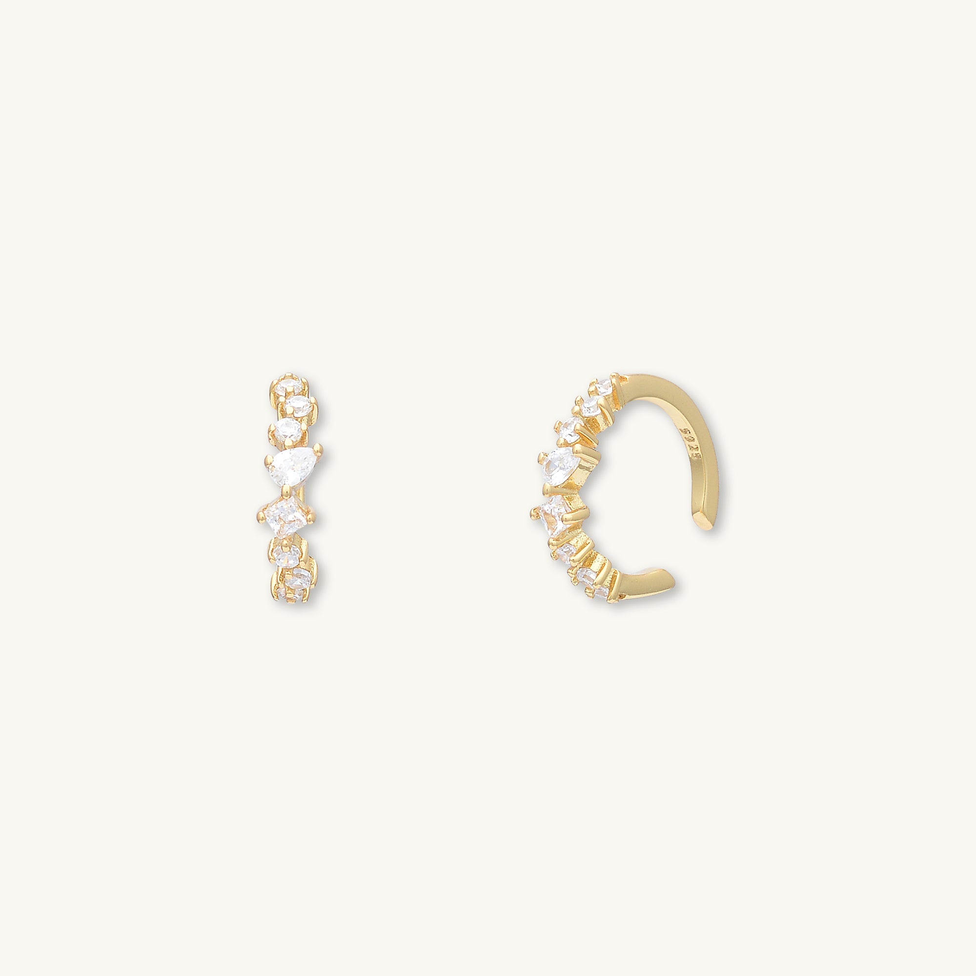 Multi Sapphire Ear Cuff - Camile & Stone