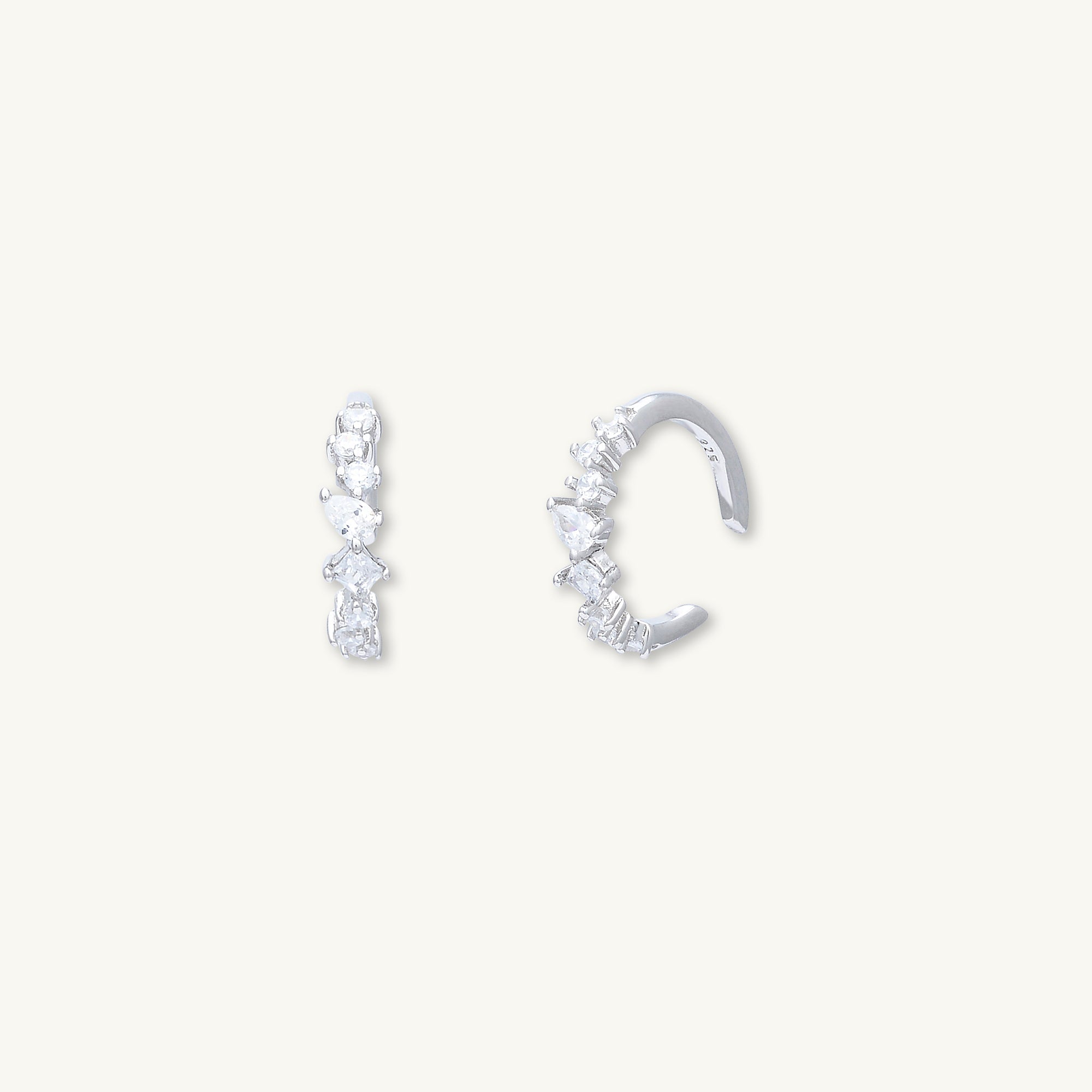 Multi Sapphire Ear Cuff - Camile & Stone