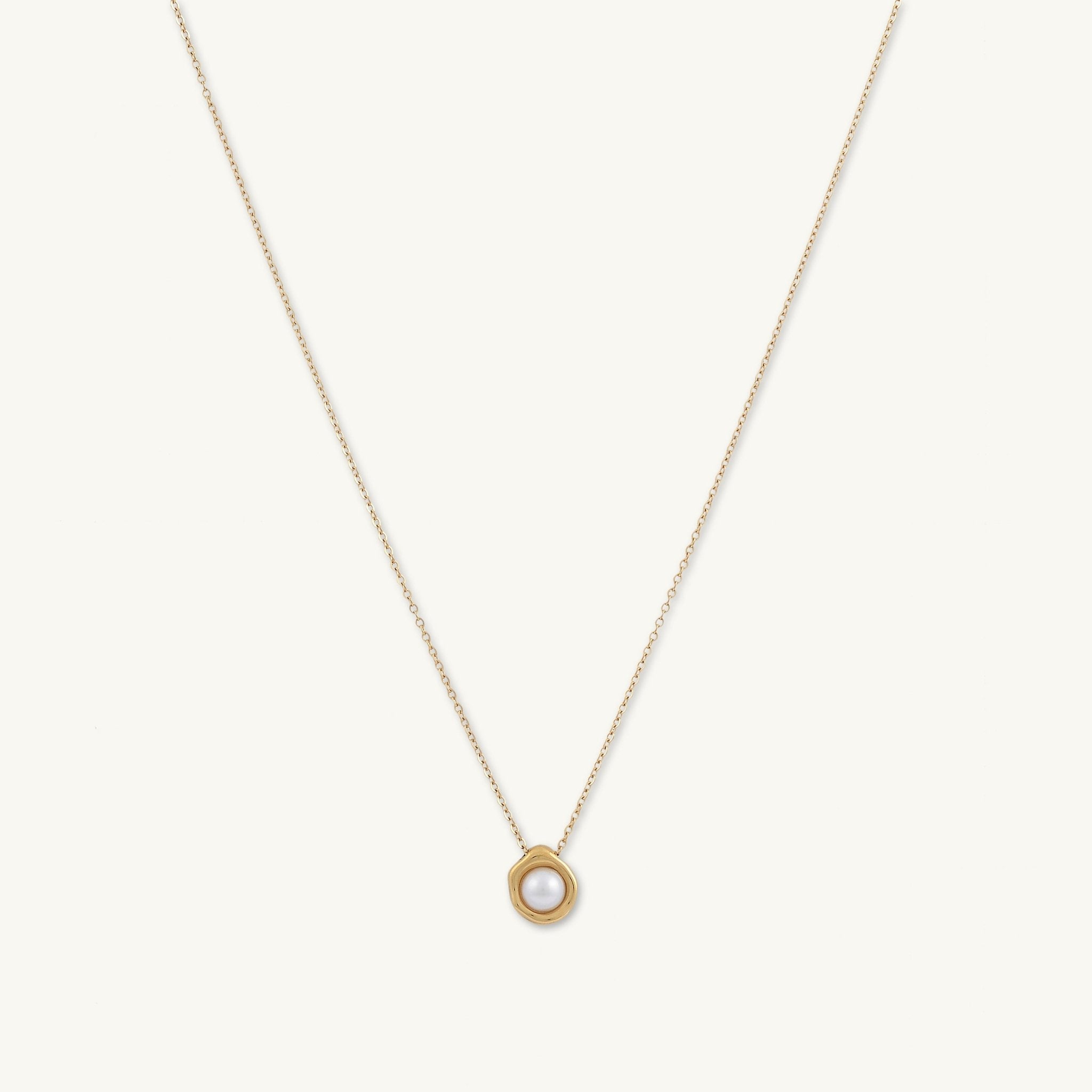 Pearl Halo Necklace - Camile & Stone