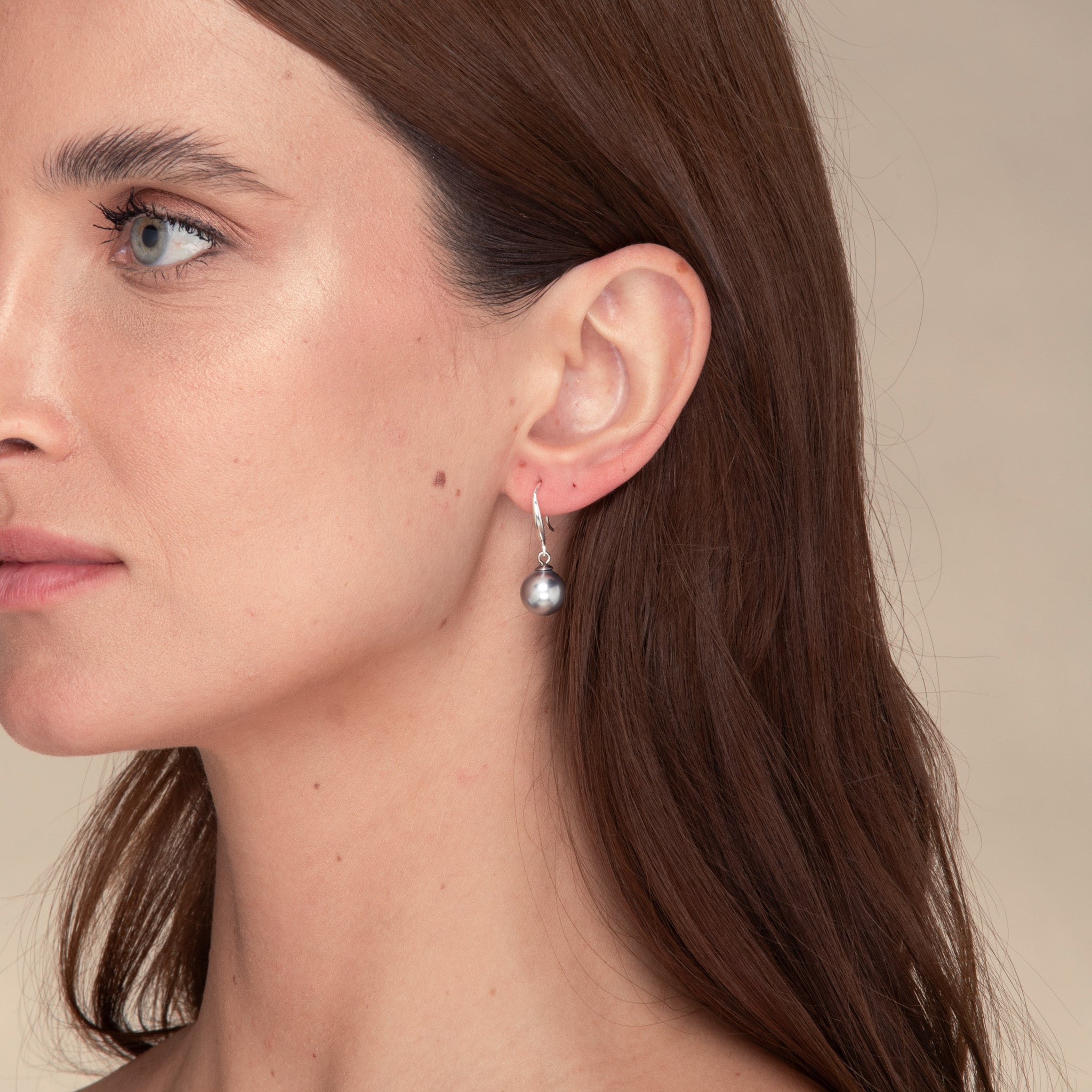 Silver Freshwater Pearl Drop Earrings - Camile & Stone