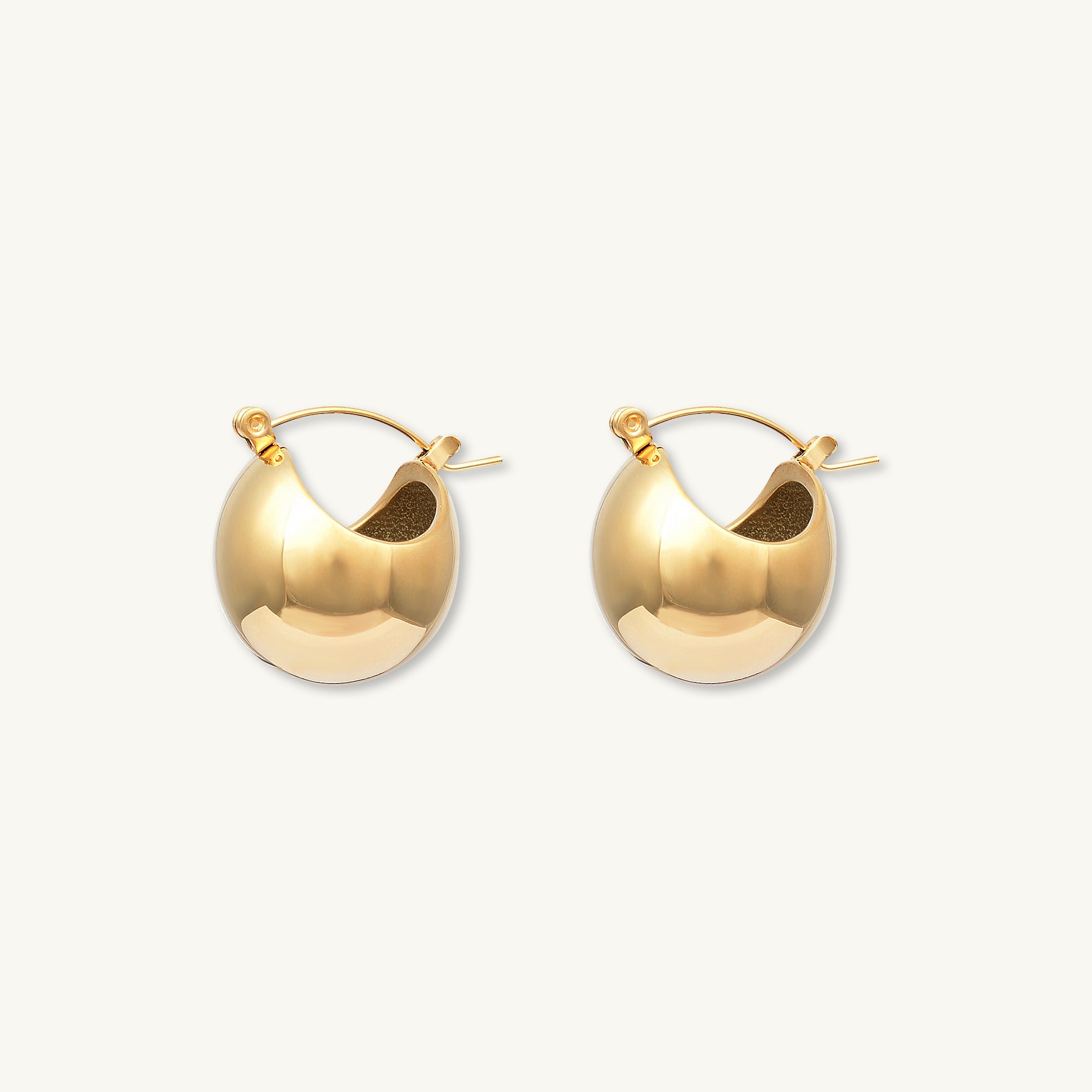 Zara Dome Statement Earrings