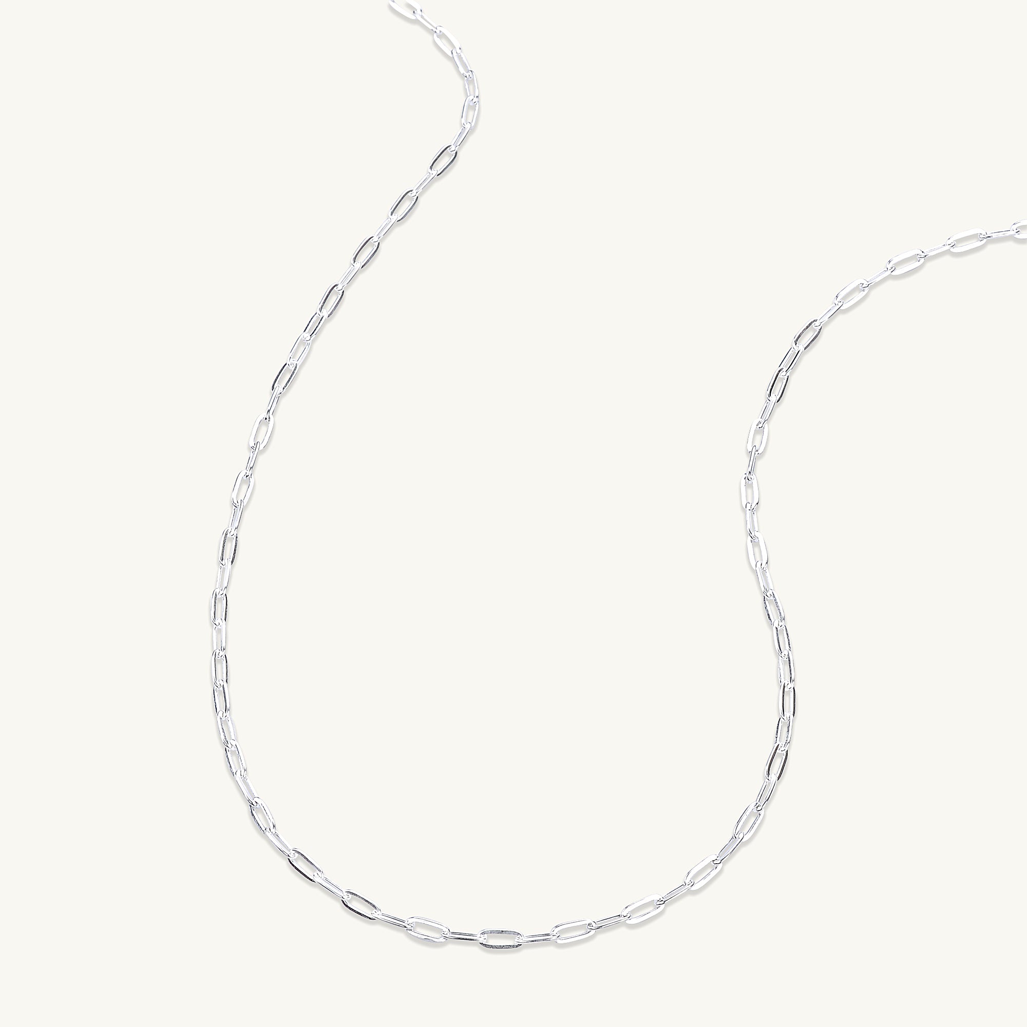 Paperclip Link Chain Necklace