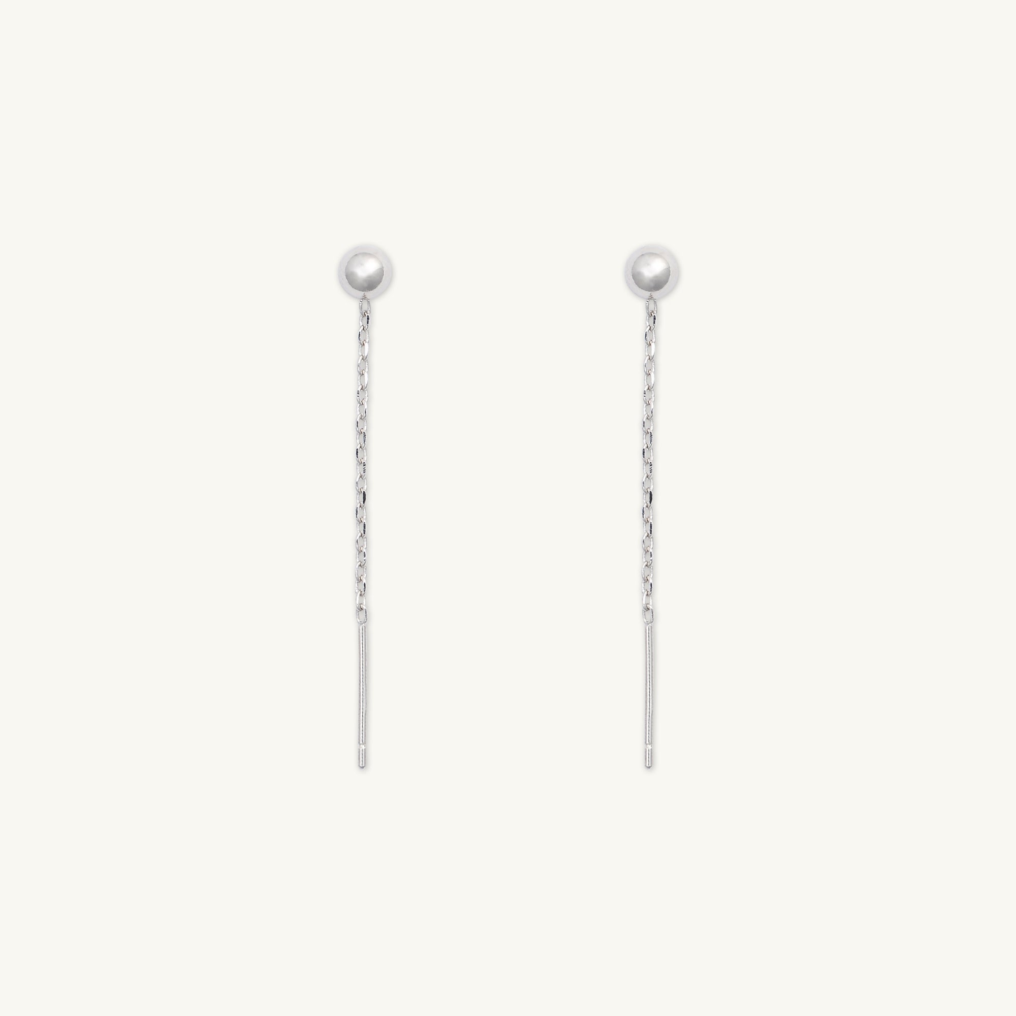 Classic Ball Threader Earrings