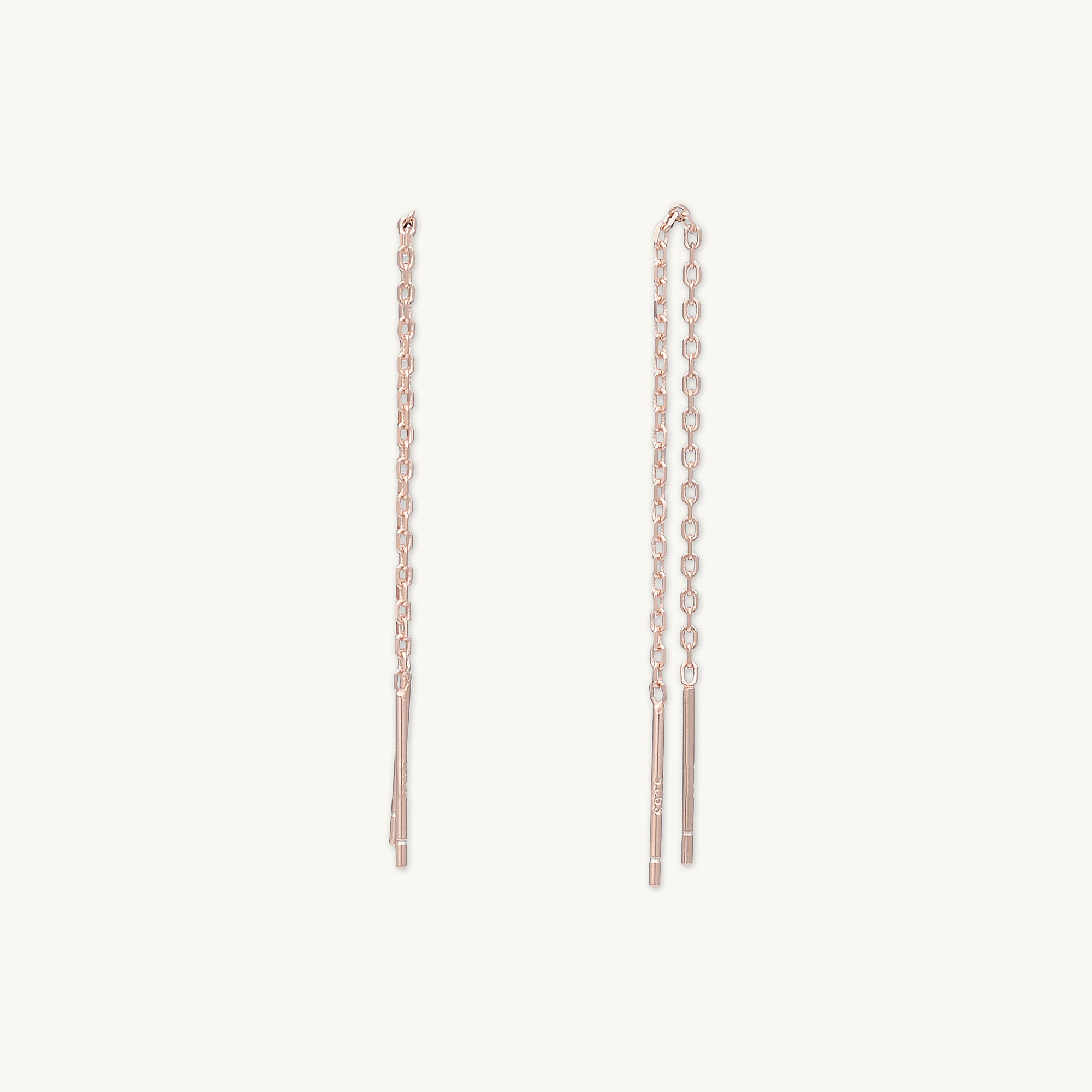 Classic Threader Chain Earrings