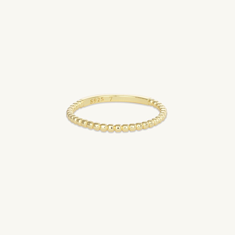 Ball Band Stacker Ring - Camile & Stone