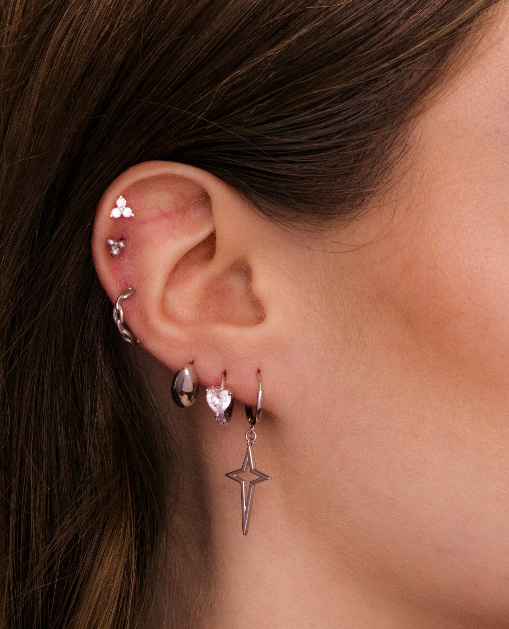 Cuban Link Ear Cuff - Camile & Stone