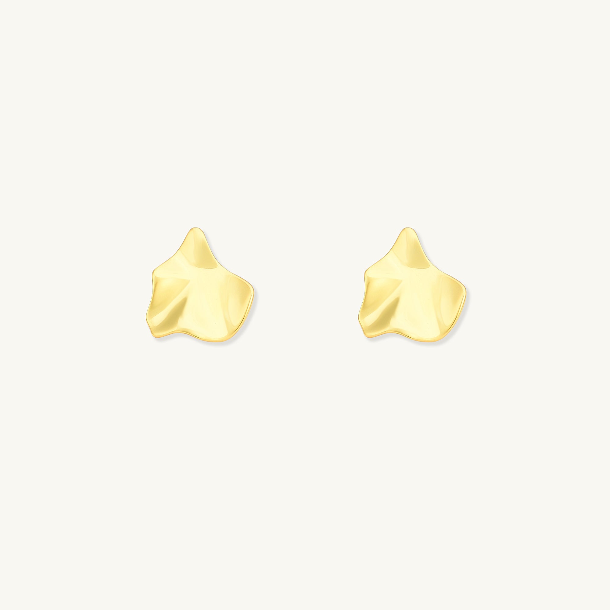 Molten Textured Stud Earrings - Camile & Stone