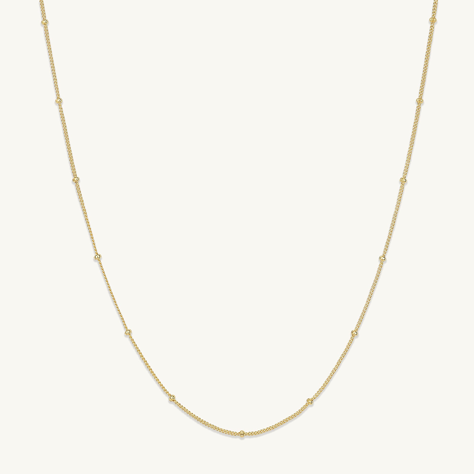 Satellite Ball Chain Necklace