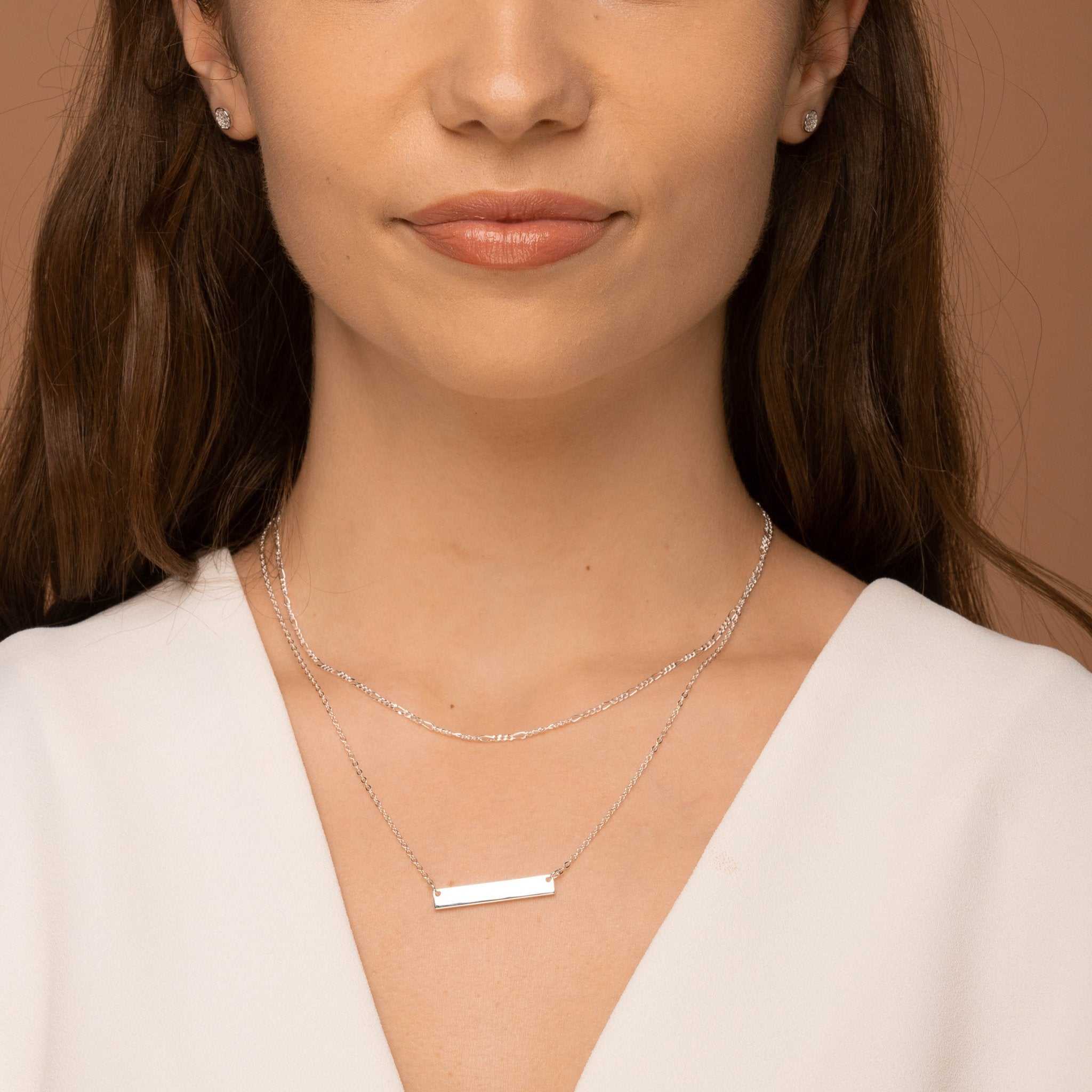 Slim Figaro Chain Necklace | 18k Gold Vermeil | Camile And Stone 
